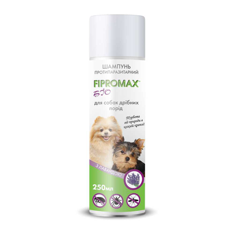 Fipromax Био Шампунь от блох и клещей для мелких собак