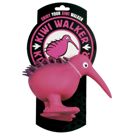 Іграшка для собак Kiwi Walker «Птах ківі» рожевий, 8,5 см