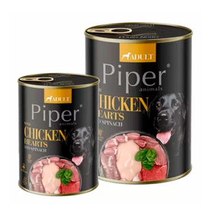 Dolina Noteci Piper Dog Консерва Для Собак Із Курячими Серцями Та Шпинатом Фото Зоомагазину Dog.Com.Ua