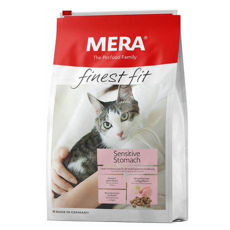 MERA finest fit Sensitive Stomach безглютеновий корм для дорослих котів з чутливим травленням