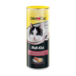 Витамины GimCat для кошек кормовая добавка ГимКет Мальт Кисс с мальтом таблетки 450 г