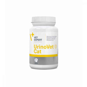VetExpert UrinoVet Cat Пищевая добавка для нормализации функций мочевой системы у кошек (капсулы)