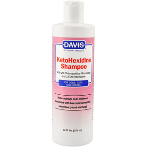 Davis KetoHexidine Shampoo шампунь с 2% хлоргексидином и 1% кетоконазолом для собак и котов с заболеваниями кожи