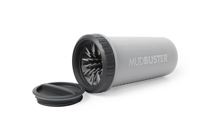 Dexas MudBuster Лапомойка с крышкой для быстрого мытья грязных лап собак, большая