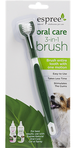 Oral Care 3 in 1 Brush Щетка для ухода за зубами и полостью рта собак 3 в 1