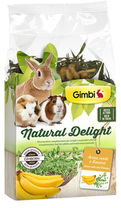 Gimbi Natural Delight Овес І Банан, 100Гр Фото Зоомагазину Dog.Com.Ua