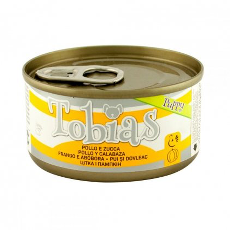 Tobias консерви для цуценят (курка, гарбуз)