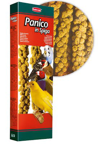 Padovan PANICO in spiga (scatola/box) Гроздья проса для канареек, волнистых попугайчиков и экзотических птиц