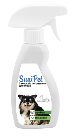SaniPet cпрей для защиты от погрызов для собак 250 мл