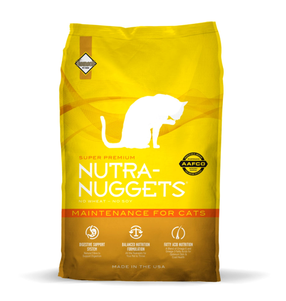 Nutra Nuggets MAINTENANCE Cat (Нутра Нагетс) Сухий корм для дорослих кішок (жовта)