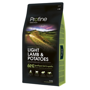 Сухой корм Profine Light Lamb (Профайн Лайт Лэмб) для взрослых собак страдающих аллергией и склонных к ожирению