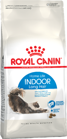 Royal Canin Indoor Long Hair для довгошерстих кішок від 1 до 7 років