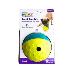 Nina Ottosson Treat Tumble Small интерактивная игрушка для собак, мяч для лакомств малый (1-ый уровень сложности)