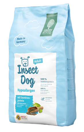 Сухий корм Green Petfood InsectDog Hypoallergen Dog Adult беззерновий гіпоалергенний корм (білок комах)