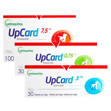 Vetoquinol UpCard (АпКард) Діуретик для собак, 10 табл