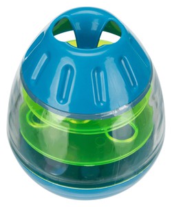 Іграшка для собак Trixie "Roly poly Snack egg" інтерактивна розвиваюча пластик, 13 см