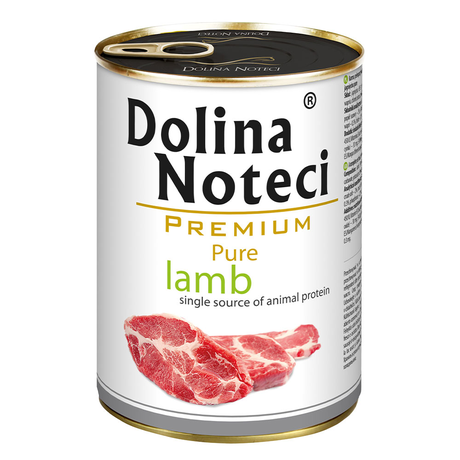 Консерва Dolina Noteci Premium Pure Для Собак Алергіків З Ягням Фото Від Dog.Com.Ua