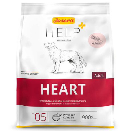 Лечебный корм Josera (Йозера) Help Dog Heart Ветеринарная диета с домашней птицей для собак с хронической сердечной недостаточностью