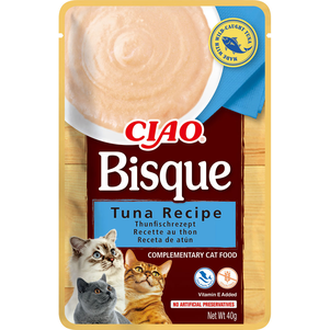 Inaba Ciao Bisque Пауч Для Кошек, С Тунцом (Пюре) Фото Зоомагазина Dog.Com.Ua