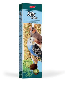 Padovan STIX HERBS cocorite/esotici Додатковий корм для хвилястих папуг та маленьких екзотичних птахів
