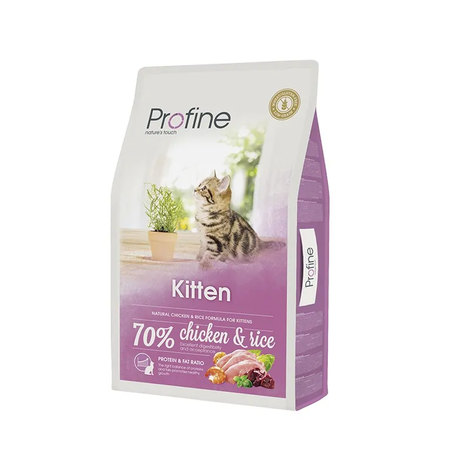 Profine Kitten повнораційний сухий корм для кошенят у віці від 2-х до 12 місяців (курка)