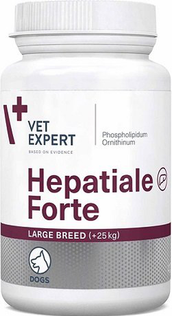 VetExpert HEPATIALE Forte 550 Large Breed таблетки для покращення функцій печінки собак великих порід