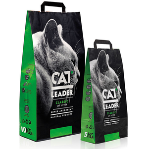 Кет Лідер (CAT LEADER) супер-вбираючий наповнювач у котячий туалет
