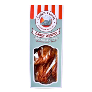 Cooka'S Cookies Turkey Crispies Натуральні Ласощі Для Собак (100% Сушена Індичка) Фото Зоомагазину Dog.Com.Ua