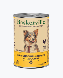 Baskerville Консерва Для Собак (Петух С Рисом ) Фото Зоомагазина Dog.Com.Ua