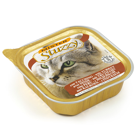 Stuzzy Cat Turkey ИНДЕЙКА корм для кошек, паштет