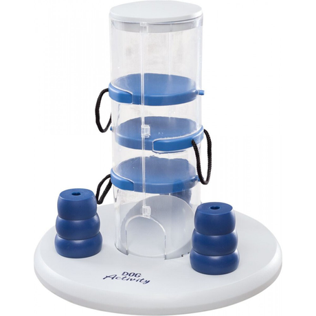 Іграшка для собак Trixie Dog Activity Gambling Tower "Вежа" інтерактивна, розвиваюча, 25 см/27 см