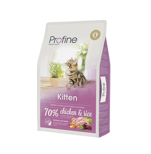 Profine Kitten полнорационный сухой корм для котят в возрасте от 2-х до 12-и месяцев (курица)