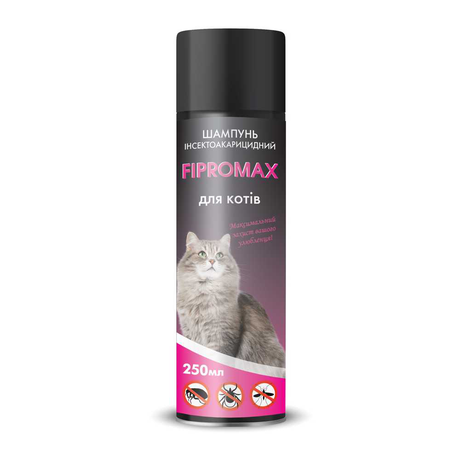Fipromax Шампунь від бліх і кліщів для котів