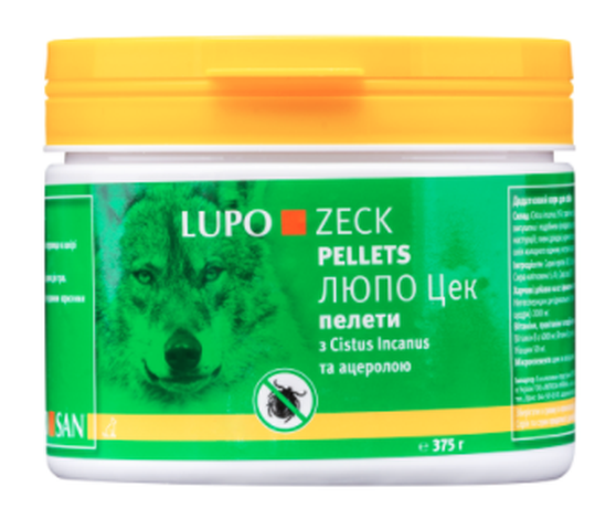 Luposan Натуральная добавка для защиты от клещей LUPO ZECK (пеллеты)