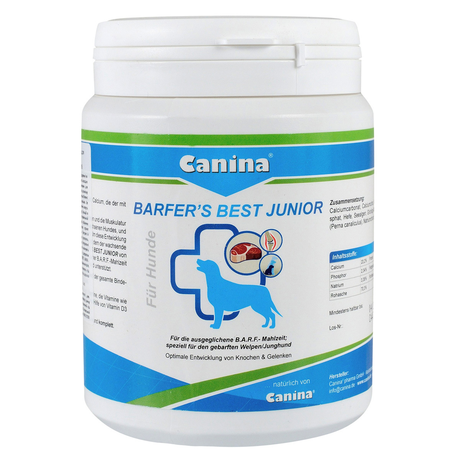 Canina Barfer Best Junior 850g вітамінний комплекс при натуральному годуванні