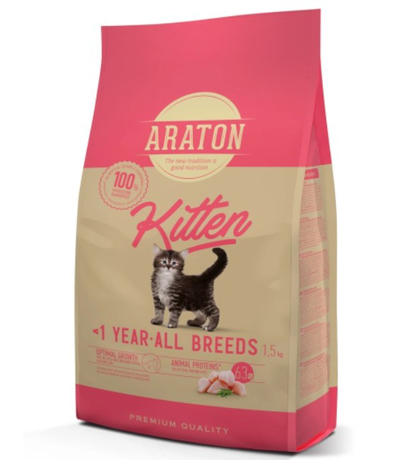 Araton Kitten Сухой Корм Для Котят Фото От Dog.Com.Ua