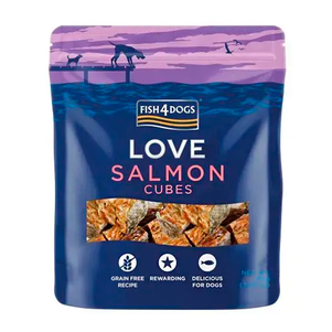 Fish4Dogs Натуральні Ласощі Для Собак Кубики З Лосося Фото Зоомагазину Dog.Com.Ua