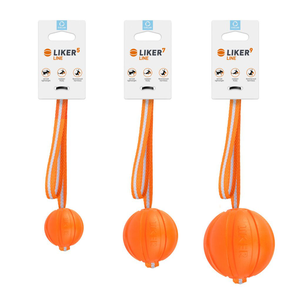 М'Ячик Collar Liker Line На Стрічці Для Собак Фото Зоомагазину Dog.Com.Ua