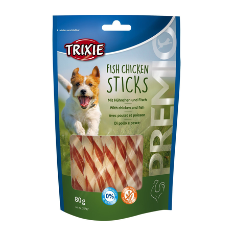 Ласощі Trixie Для Собак Тріксі Преміо Fish Chicken Sticks Курка/Риба 80Г Фото Від Dog.Com.Ua