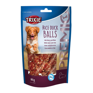 Ласощі Trixie для собак Тріксі Преміо Rice Duck Balls кульки з качкою і рисом 80г