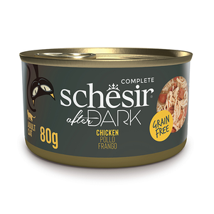Schesir After Dark Chicken Влажный Корм В Бульйоне Для Котов С Курицей, 80 Г Фото Зоомагазина Dog.Com.Ua