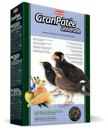 Padovan Granpatee universelle Для насекомоядных и плодоядных птиц