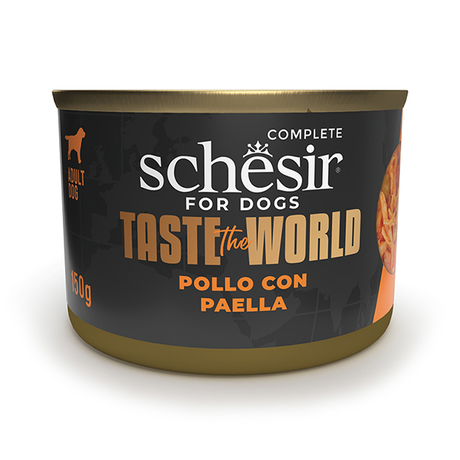 Schesir Taste The World Chicken With Paella Влажный Корм В Бульйоне Для Котов С Курицей И Паэльей, 150 Г Фото От Dog.Com.Ua
