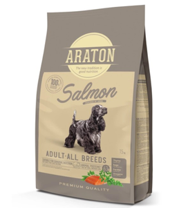 Сухой Корм Araton Salmon Adult All Breeds Для Взрослых Собак Всех Пород (Лосось) Фото Зоомагазина Dog.Com.Ua