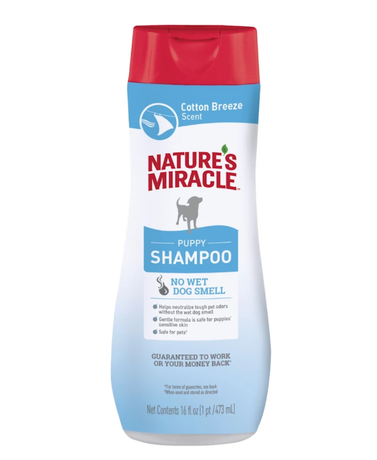 Nature's Miracle Puppy Shampoo Cotton Breeze шампунь для чутливої ​​та ніжної шкіри цуценят