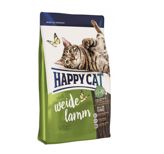 Happy Cat Adult Weide Lamm Корм ​​для дорослих кішок з ягнятком