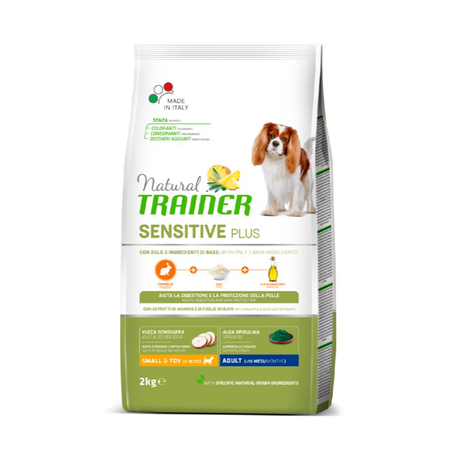Trainer Natural (Натурал Тренер) Sensitive Plus Adult Mini With Rabbit сухой корм с кроликом для собак малых пород с чувствительным пищеварением