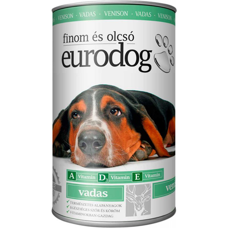 Консерва Eurodog Для Собак Зі Смаком Дичини (Оленина) Фото Від Dog.Com.Ua