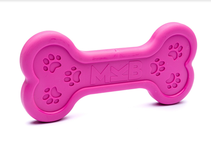 SodaPup Nylon Bone Pink Іграшка кісточка для собак, рожева