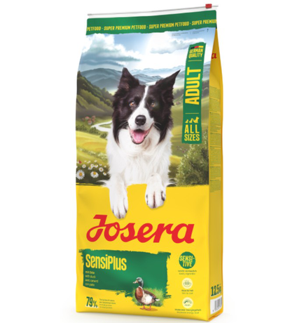 Сухой Корм Josera Dog Sensiplus Adult Для Взрослых Собак Склонных К Аллергии И Проблемах С Пищеварением (Утка И Рис) Фото От Dog.Com.Ua